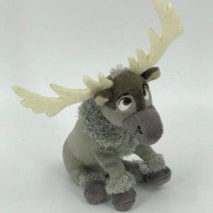 Ty Frozen Sparkle Sven 7" Plush Beanie Moose Stuffed Animal Toy Disney cartoon